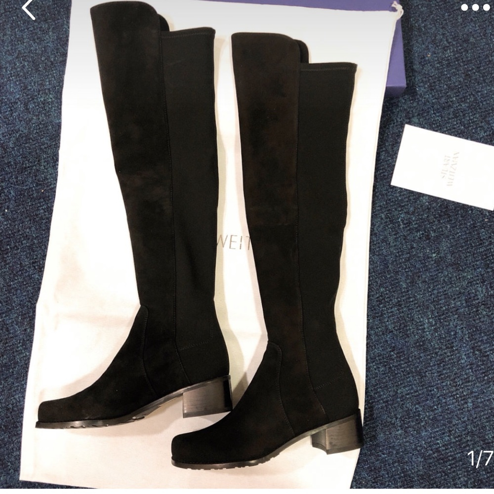 Stuart Weitzman Suede reserve over the knee boots
